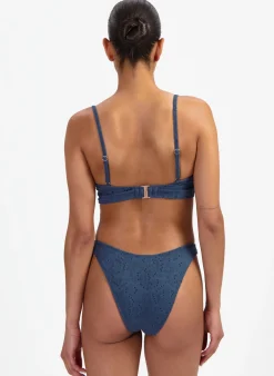 Beachlife LINE BEACHLIFE 2 Voorgevormde beugel Bikinitop - Grijsblauw