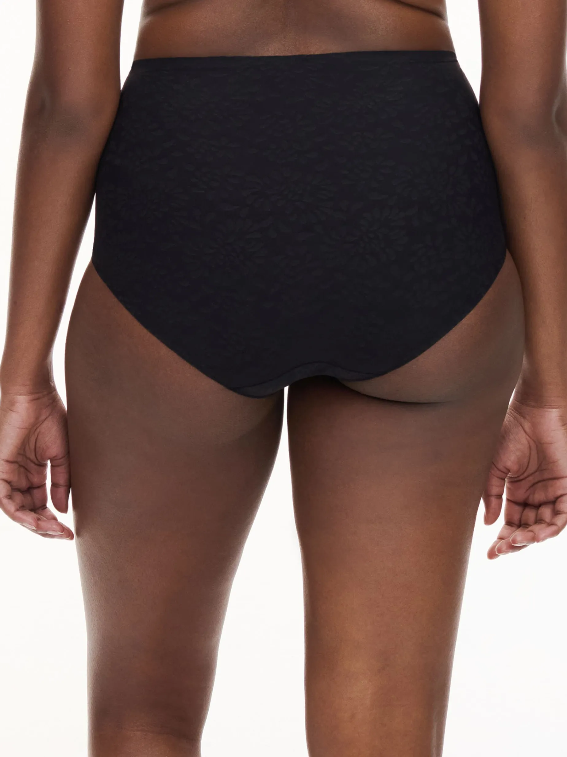 Chantelle COMFORT CHIC Hoge Taille Slip - Zwart