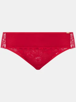 Chantelle Day To Night Slip - Poppy Red