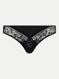 Chantelle EasyFeel Floral Touch Slip - Zwart