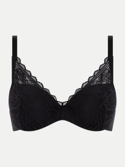 Chantelle EasyFeel Floral Touch Voorgevormde Memory BH - Zwart