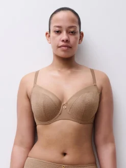 Chantelle EasyFeel Honey Beugel BH - Coffee Latte