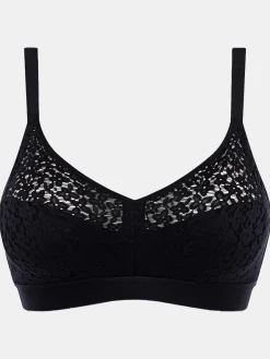 Chantelle EasyFeel Norah Beugelloze BH - Zwart
