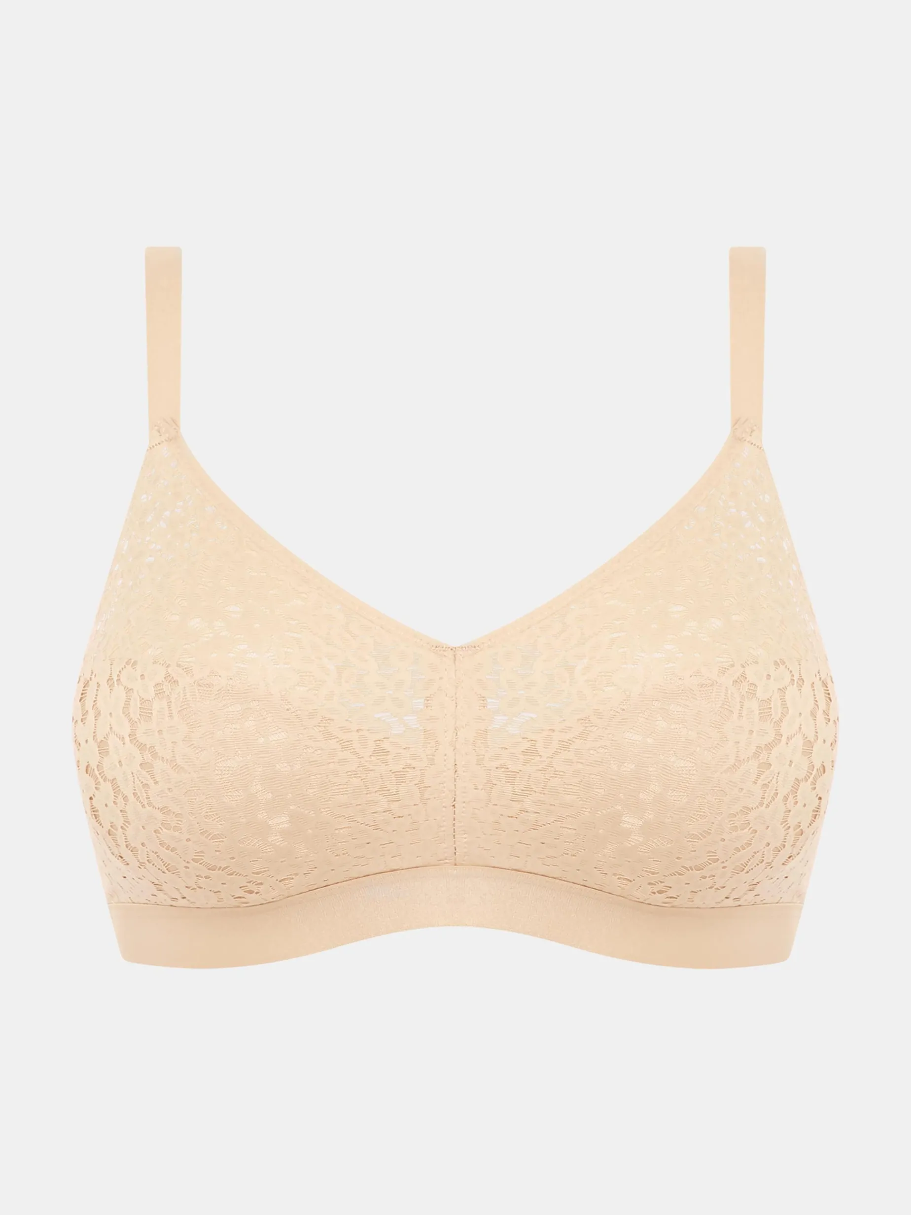 Chantelle EasyFeel Norah Beugelloze BH - Goudkleurig Beige