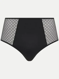 Chantelle EasyFeel NORAH CHIC Hoge Taille Slip - Zwart