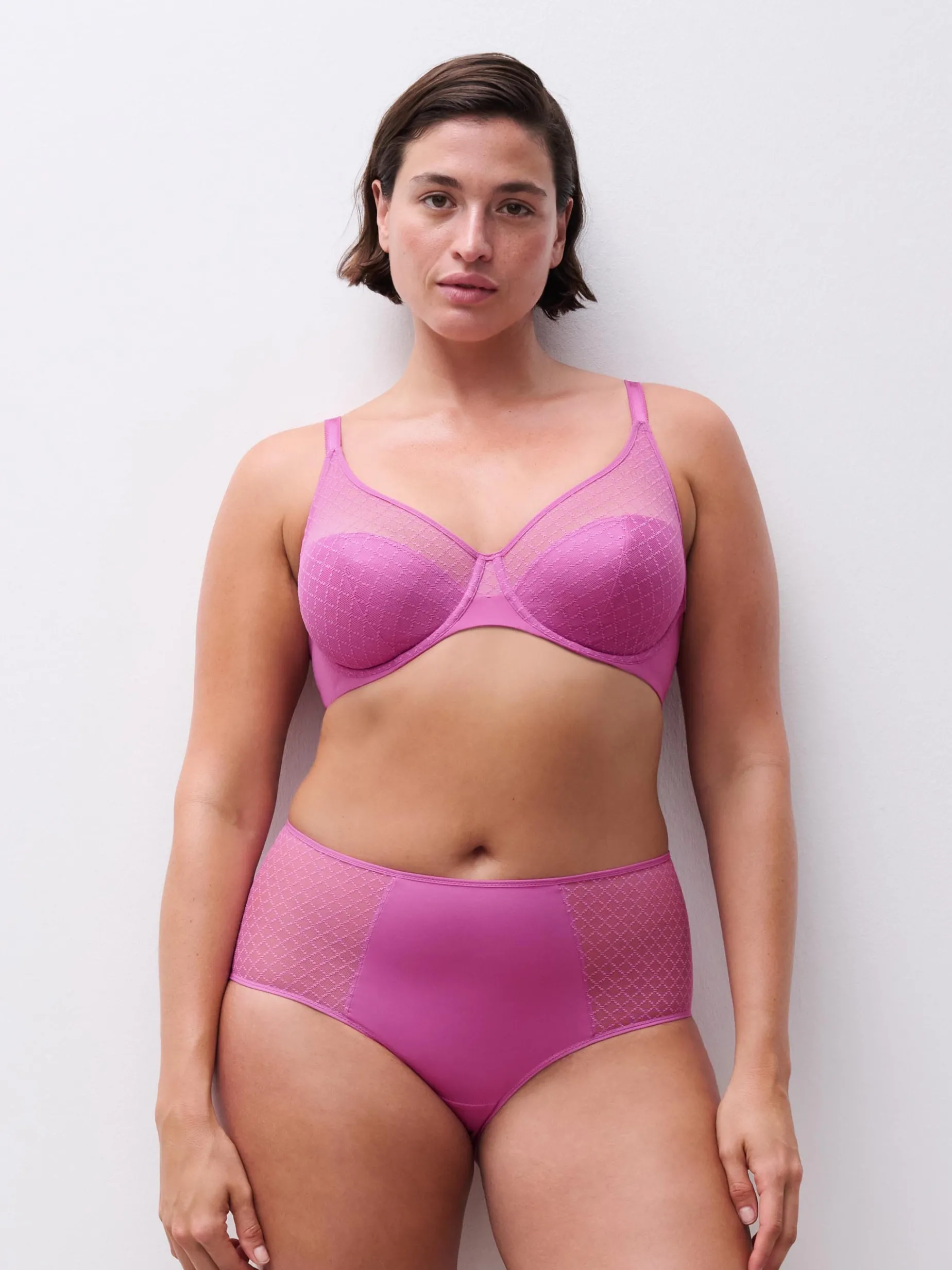 Chantelle EasyFeel NORAH CHIC Hoge Taille Slip - Rosebud