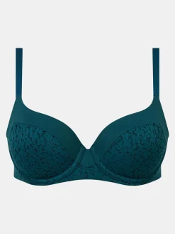 Chantelle EasyFeel Norah T-shirt BH - Donker Groen