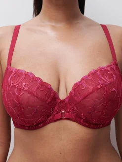 Chantelle FLEURS Beugel BH - Candy Apple Shades