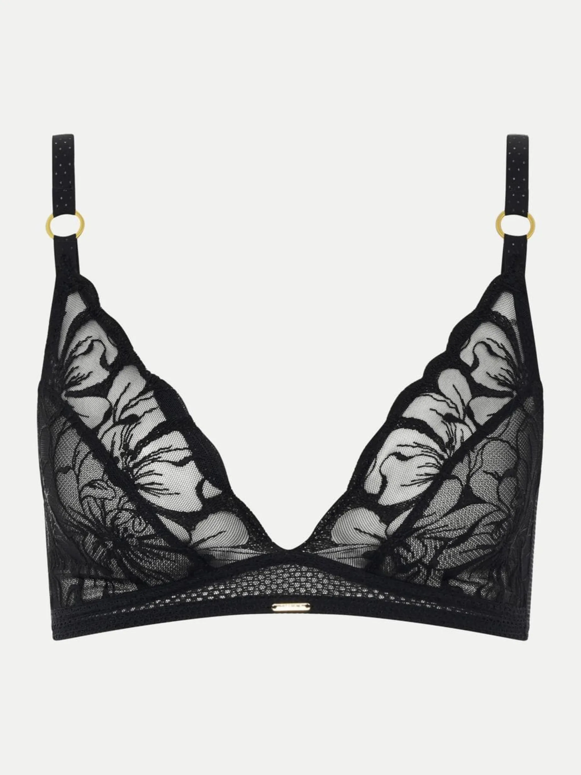 Chantelle FLEURS Bralette - Zwart