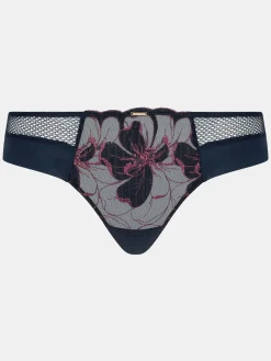 Chantelle FLEURS SIGNATURE Fleurs Signature Shorty - Sailing Blue Lurex