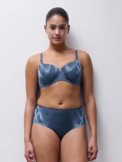 Chantelle GLAZE Hoge Taille Slip - Denim