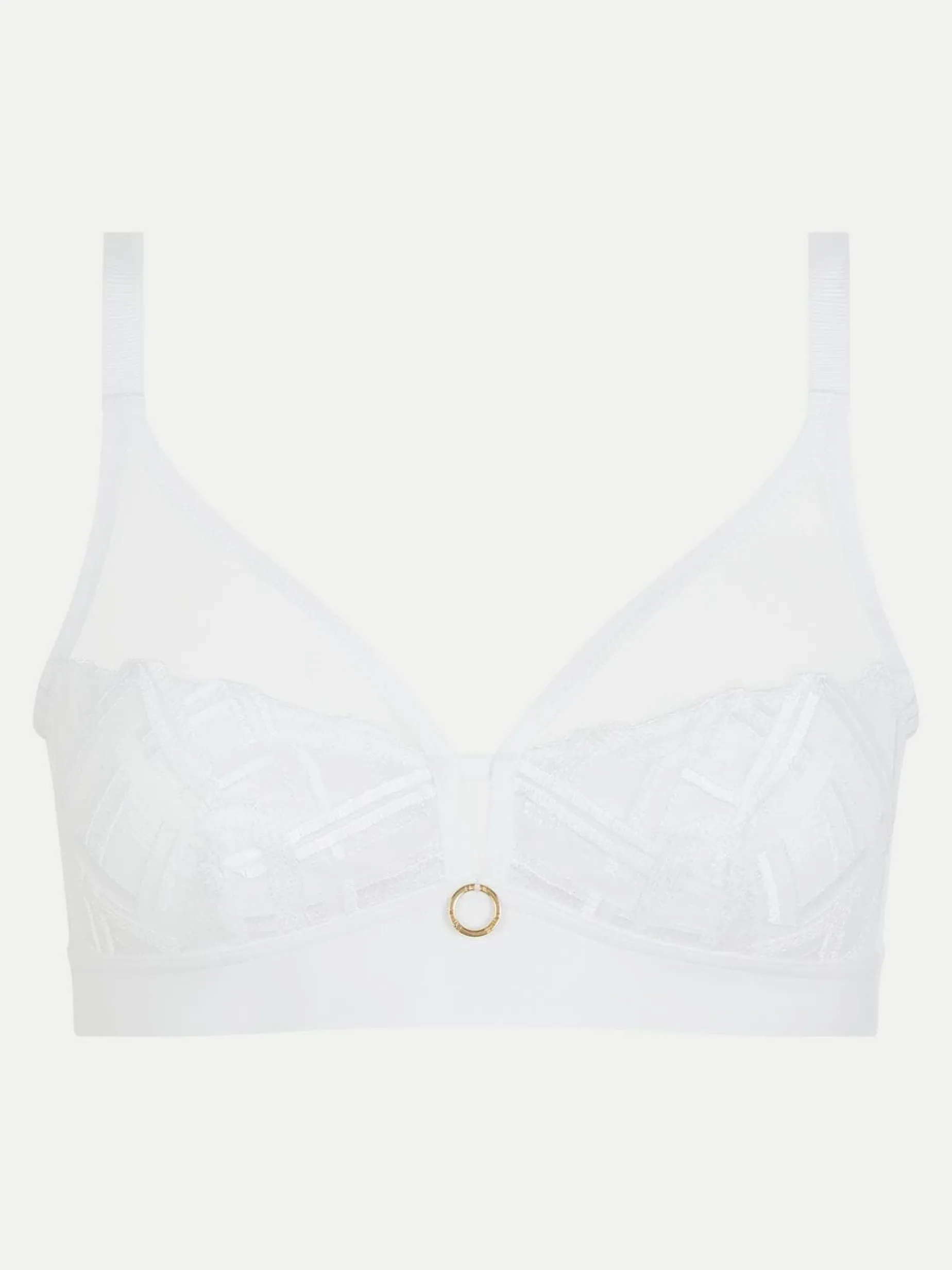 Chantelle GRAPHIC SUPPORT Beugelloze BH - Wit