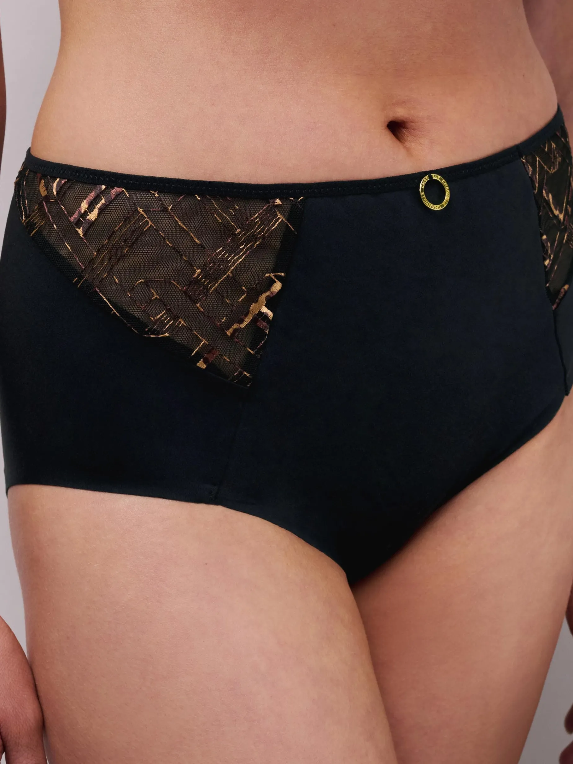 Chantelle GRAPHIC SUPPORT Hoge Taille Slip - Graphic Leopard