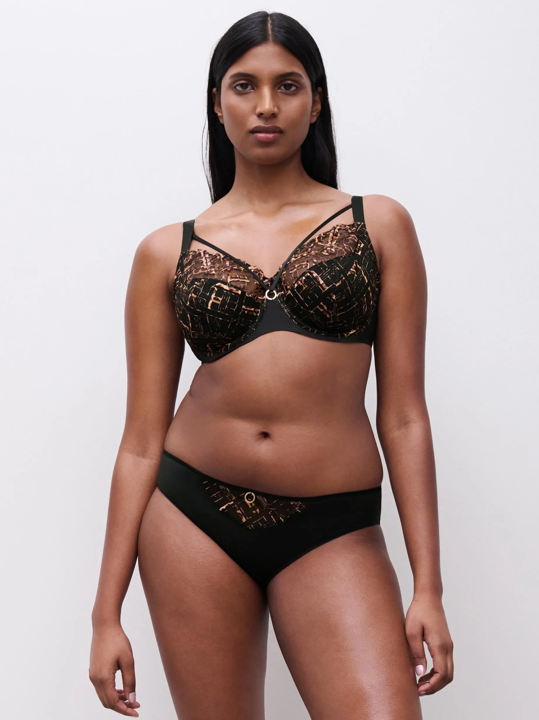 Chantelle GRAPHIC SUPPORT Niet Voorgevormde Beugel BH - Graphic Leopard