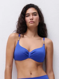 Chantelle ICON Bikinitop met beugel - Bleu grec