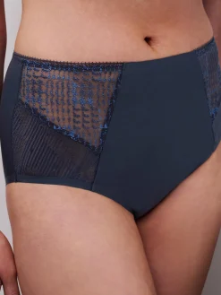 Chantelle INTRIGUE Hoge Taille slip - Sailing blue