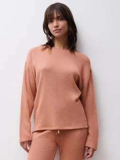 Chantelle JERRY Top Lange Mouw - Camel
