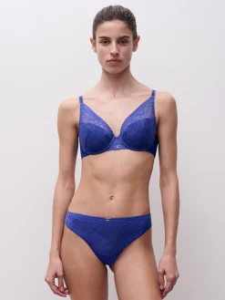 Chantelle ORIGINS Tanga - Fel Blauw