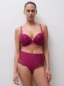 CHANTELLE PULP LILY Push-up BH - Dark Fushia Multico
