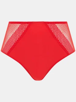 CHANTELLE PULP PLAY Hoge Taille Slip - Rood
