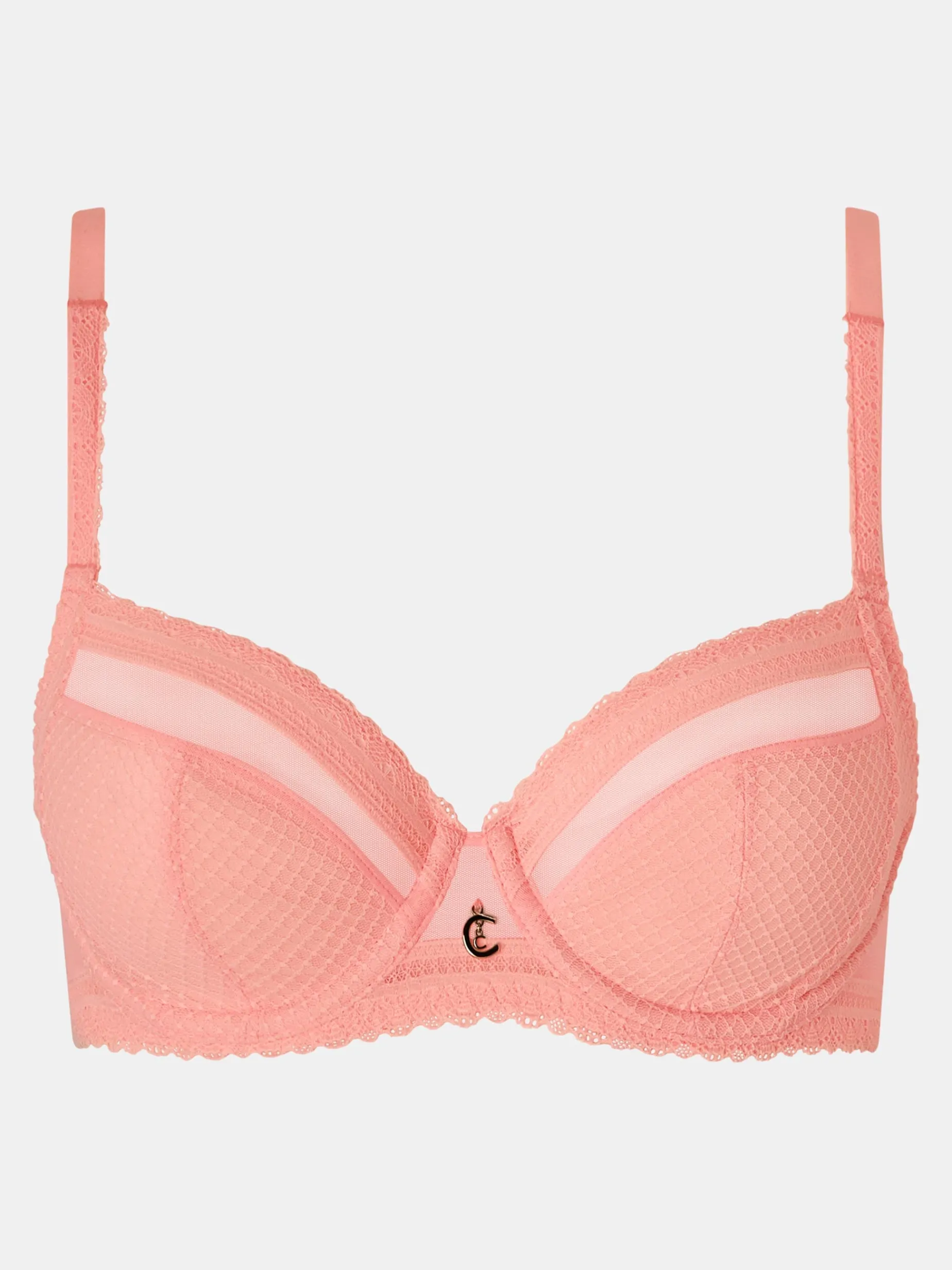 Chantelle Romance Beugel BH - Fluorroze