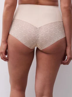 Chantelle SEXY SHAPE Corrigerende Hoge Taille Slip - Goudkleurig Beige