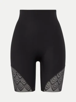 Chantelle SEXY SHAPE Corrigerende Hoge Taille Slip met Pijpjes - Zwart