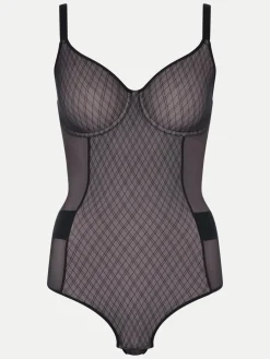 Chantelle SMOOTH LINES Body - Zwart / Beige