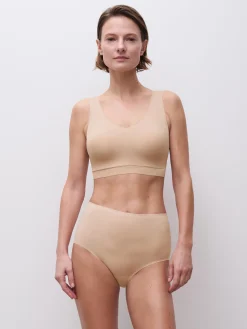 Chantelle Softstretch Hoge taille slip - Goudkleurig Beige