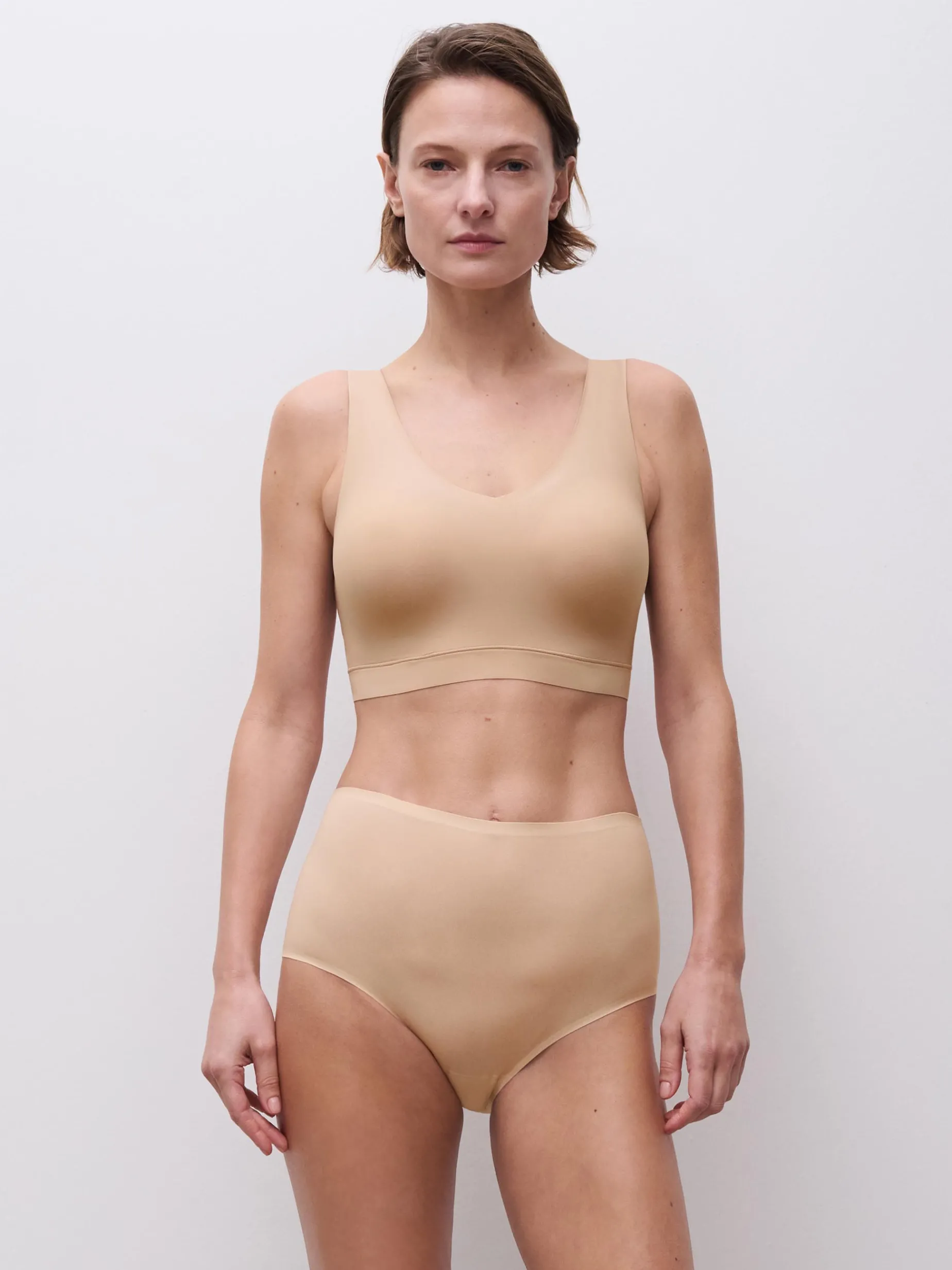 Chantelle Softstretch Hoge taille slip - Beige