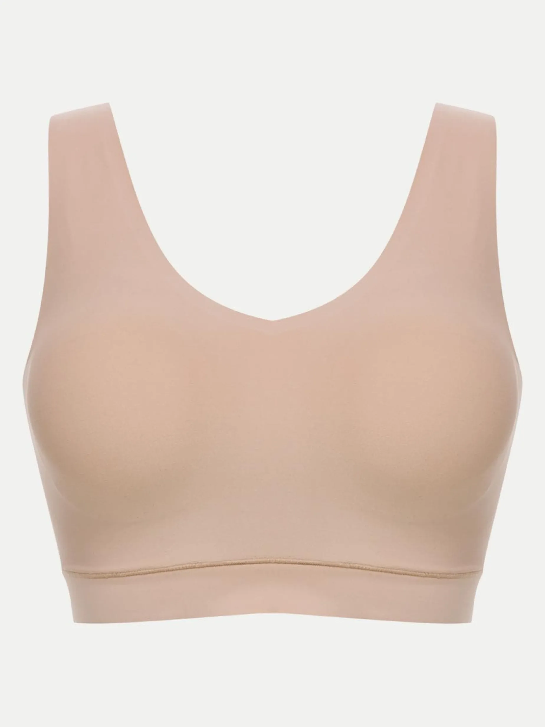 Chantelle Softstretch V-neck top - Goudkleurig Beige
