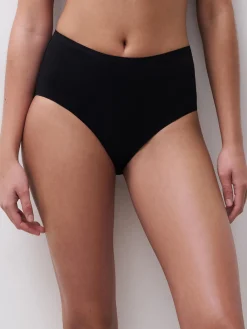 Femilet Basic Cotton Midi - Zwart