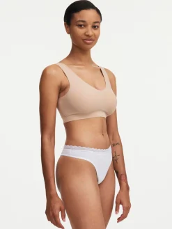 Femilet Basic Lace String - Wit