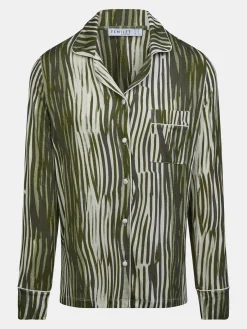 Femilet DAISY Top lange mouw - Green Lines