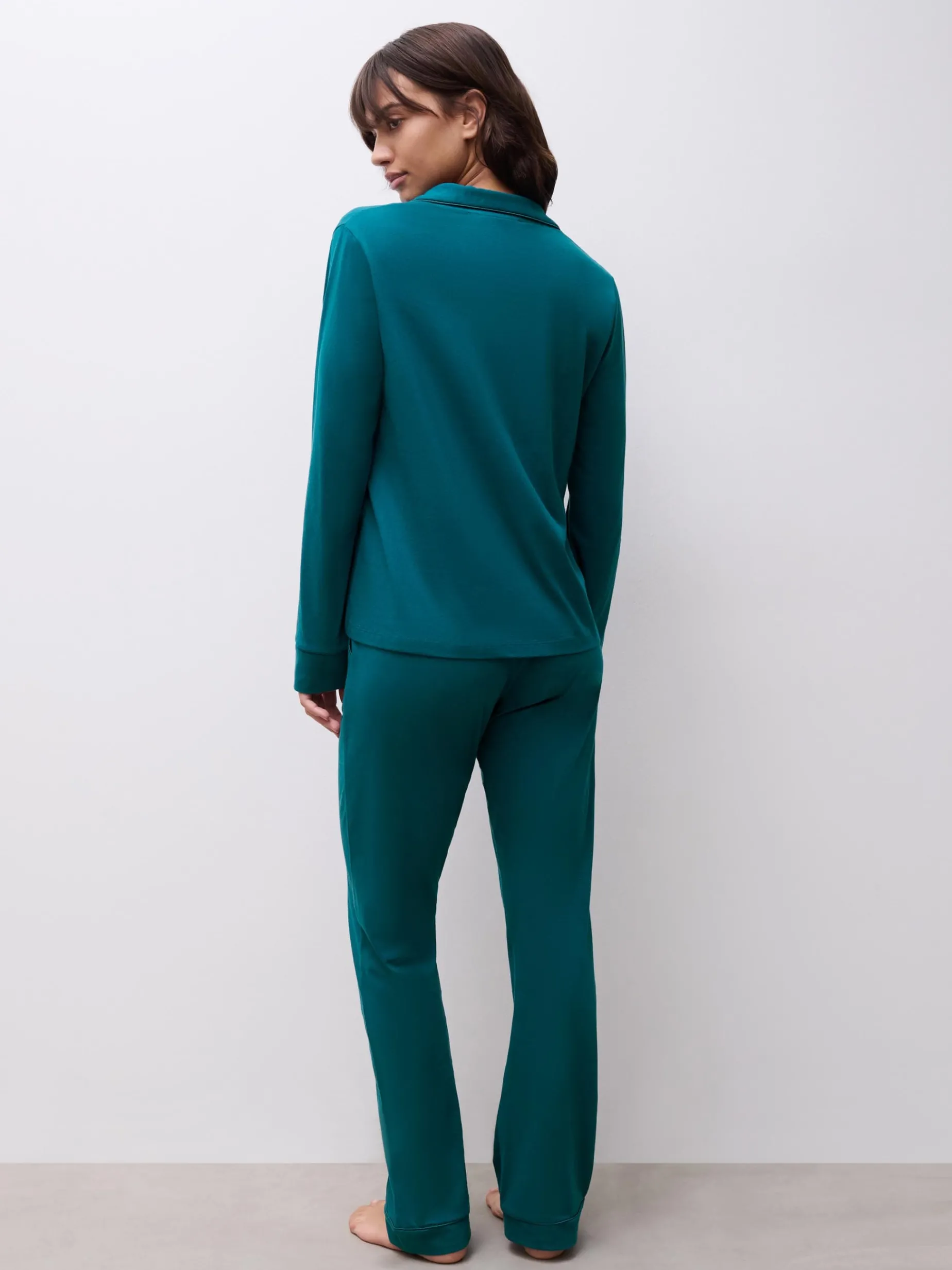 Femilet DELILAH Top lange mouw - Donker Groen