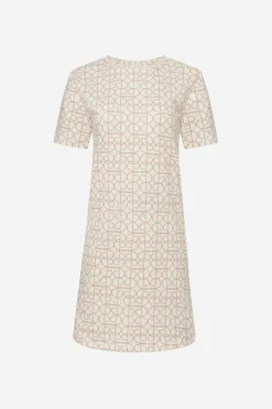 Femilet ELLIE Nachthemd korte mouw - Beige Curves