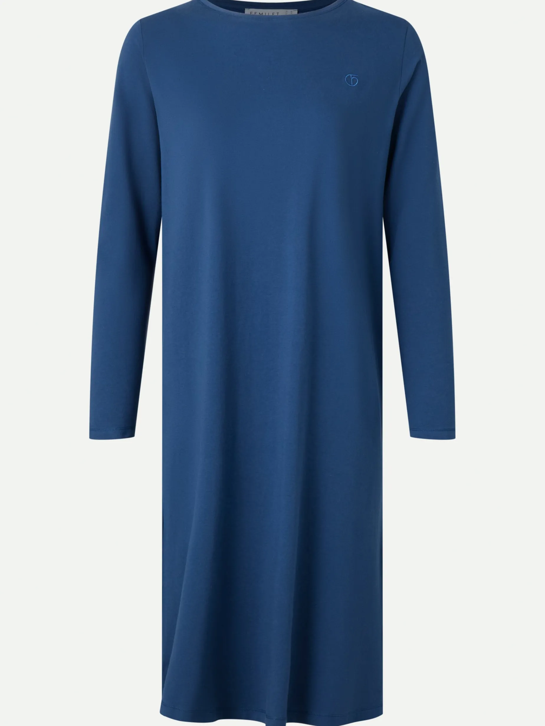 Femilet ELLIE Nachthemd lange mouw - Dark Denim