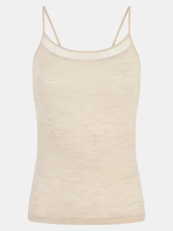 Femilet Juliana Juliana Singlet - 100% Merino wol - Heather nude