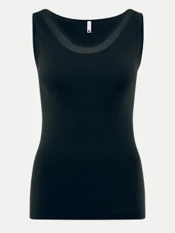 Femilet Juliana Singlet - 100% Merino wol - Zwart