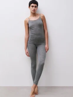 Femilet Juliana Singlet - 100% Merino wol - Heather grey