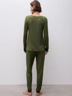 Femilet LAUREL Top lange mouw - Winter Moss