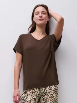 Femilet LORAINE Top korte mouw - Ebony
