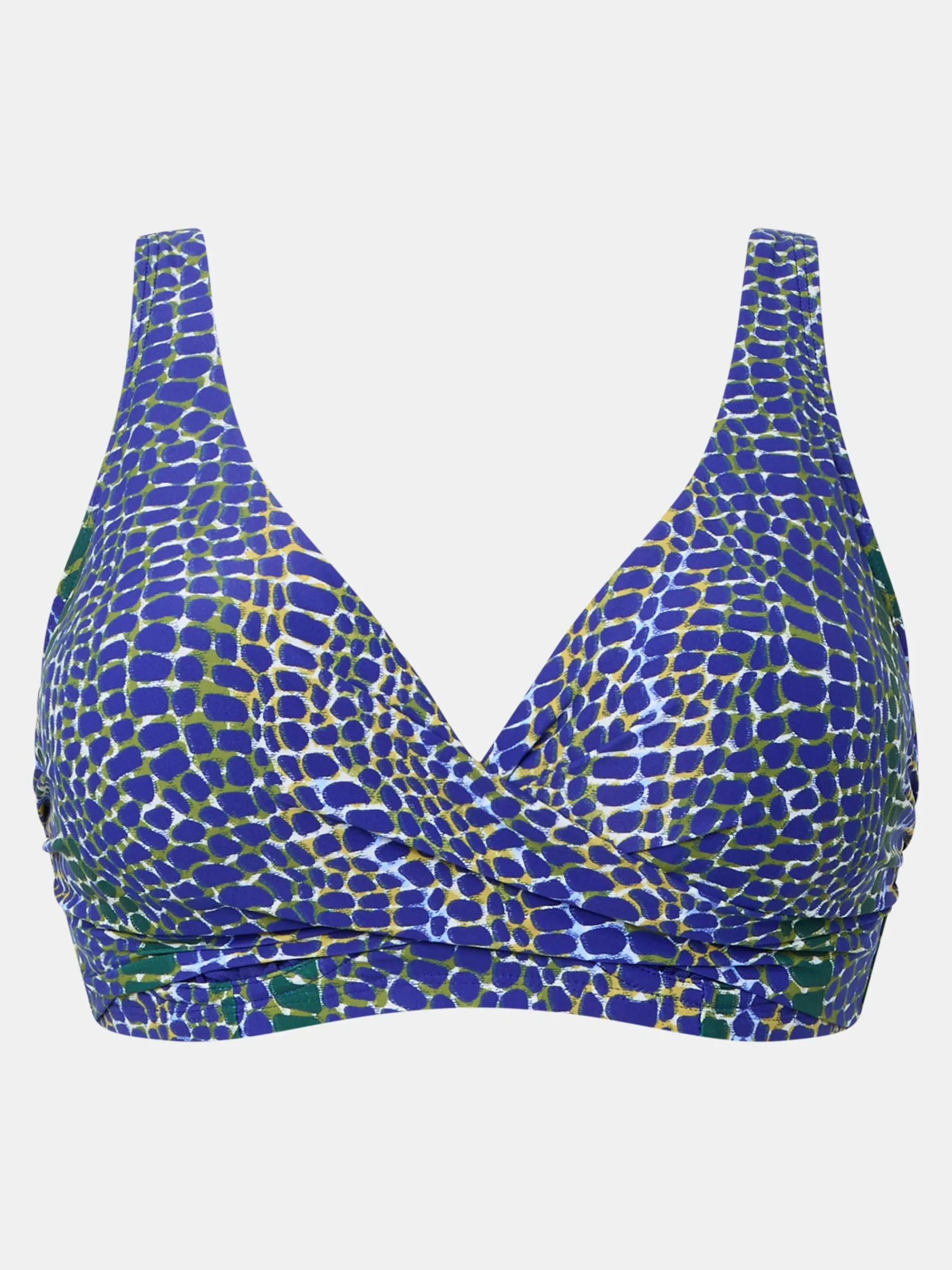 Femilet TAULA Niet voorgevormde bikinitop - Blue snake