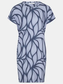 Femilet YARA Nachthemd korte mouw - Blue petal