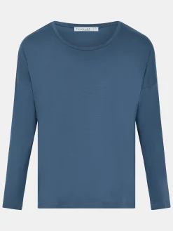 Femilet YARA Top lange mouw - Dark Denim