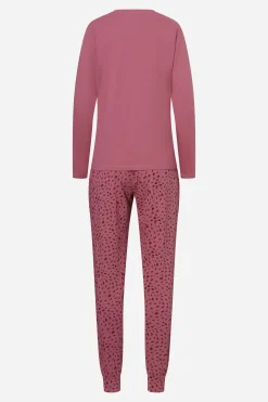 Livera ABSTRACT HEARTS Pyjama lange mouw - Red Hearts