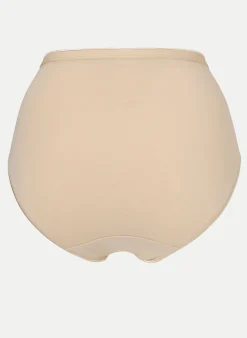Livera Cotton Hoge Taille Slip Anna - Beige