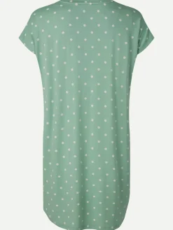 Livera DOTSY Nachthemd korte mouw - Egret Dots