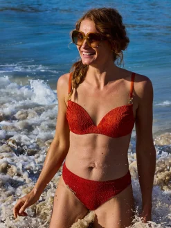 Livera LUMAR Mid Bikinibroekje - Rooibos tea