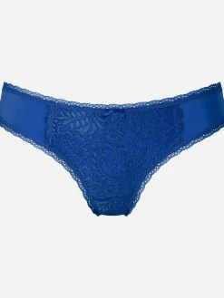 Livera Micro Lace Sasja String - Fel Blauw